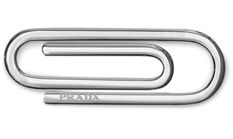 prada clip|Prada 400 dollar paper clip.